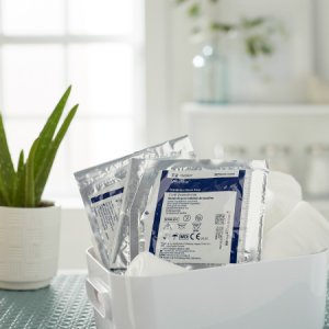 Petrolatum Impregnated Dressing Vaseline   3 X 18 Inch Mesh Gauze White Petrolatum Sterile