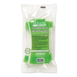 Oral Swabstick Toothette   Plus Foam Tip Sodium Bicarbonate