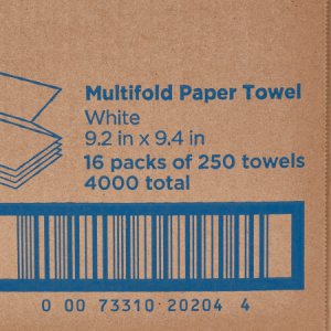 Paper Towel Pacific Blue Basic    Multi-Fold 9-1/5 X 9-2/5 Inch
