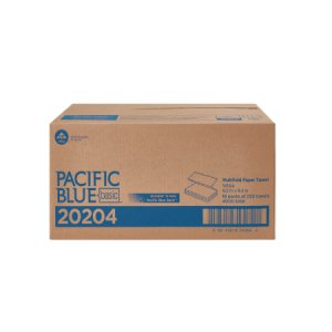 Paper Towel Pacific Blue Basic    Multi-Fold 9-1/5 X 9-2/5 Inch