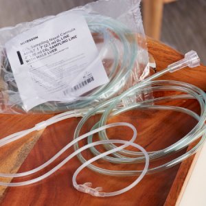 Blood Pressure Tube Luer Connector McKesson LUMEON    For use with Clock Face Aneroid Sphygmomanometers