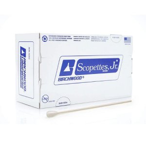 OB/GYN Swab Scopettes   Jr. 8 Inch Length NonSterile
