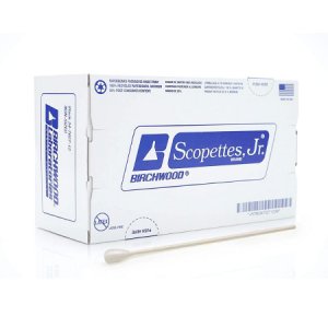 OB/GYN Swab Scopettes   Jr. 8 Inch Length NonSterile