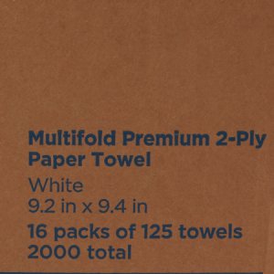 Paper Towel Pacific Blue Select    Multi-Fold 9-1/4 X 9-1/2 Inch