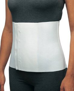 Abdominal Binder ProCare   2X-Large Hook and Loop Closure 48 to 54 Inch Waist Circumference 14 Inch Height Adult
