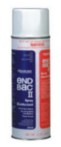Diversey    End Bac   II Surface Disinfectant Quaternary Based Aerosol Spray Liquid 15 oz. Can Unscented NonSterile