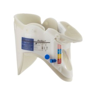 Extrication Cervical Collar Ambu   Perfit ACE    Preformed Adult One Size Fits Most One-Piece / Trachea Opening Adjustable Height Adjustable Neck Circumference