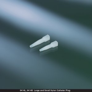 Plug, Catheter Bard   Large, Nylon, Single Use, Nonsterile
