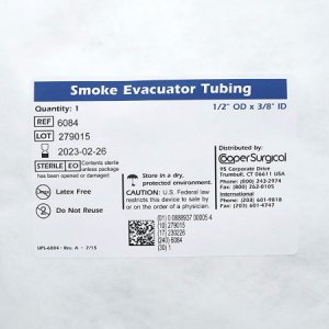 Tubing Set 3/8 ID X 1/2 OD Inch, 6 Foot L, with 3/16 ID X 1/4 OD Inch, 9 Foot L DSE Tube