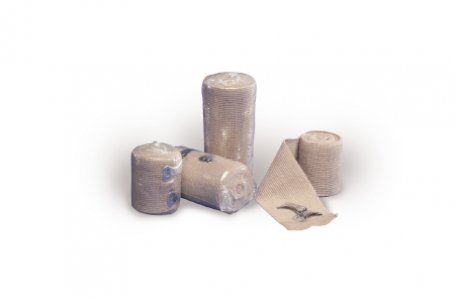 Elastic Bandage Curity    4 Inch X 5 Yard Standard Compression Clip Detached Closure White NonSterile