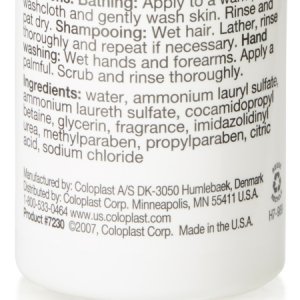 Shampoo and Body Wash Gentle Rain   2 oz. Flip Top Bottle Scented