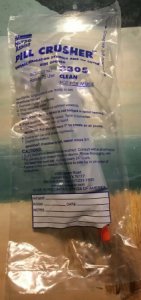 Oral Medication Syringe Pillcrusher    60 mL Pouch Catheter Tip Without Safety