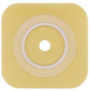 Ostomy Barrier Sur-Fit Natura   Trim to Fit, Extended Wear Durahesive   Without Tape 57 mm Flange Sur-Fit   Natura   System Hydrocolloid 1-3/8 to 1-3/4 Inch Opening 4 X 4 Inch