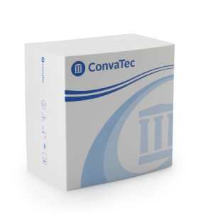 Ostomy Barrier Sur-Fit Natura   Trim to Fit, Extended Wear Durahesive   Tape 57 mm Flange Sur-Fit   Natura   System Hydrocolloid 1-3/8 to 1-3/4 Inch Opening 5 X 5 Inch