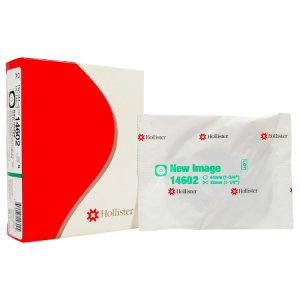 Ostomy Barrier New Image    Flextend    Trim to Fit, Extended Wear Adhesive Tape 44 mm Flange Green Code System Hydrocolloid Up to 1-1/4 Inch Opening