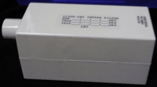 Oxygen Concentrator Extended-Life Intake Bacteria Filter DeVilbiss iGo  