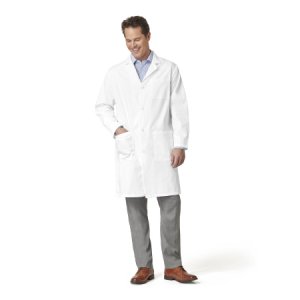 Lab Coat White X-Large Knee Length Reusable