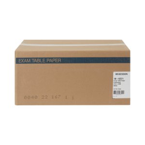 Table Paper McKesson 21 Inch Width White Crepe