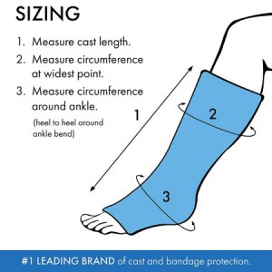 Cast Protector SEAL-TIGHT   Wide Adult Polyvinyl 24 Inch