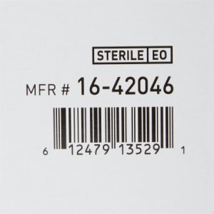 I.V. / Drain Split Dressing McKesson Polyester / Rayon 4 X 4 Inch Sterile