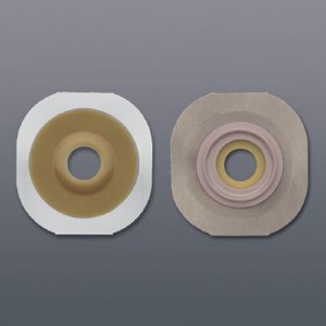 Ostomy Barrier FlexWear    Precut, Standard Wear Adhesive Tape 44 mm Flange Green Code System Hydrocolloid 7/8 Inch Opening