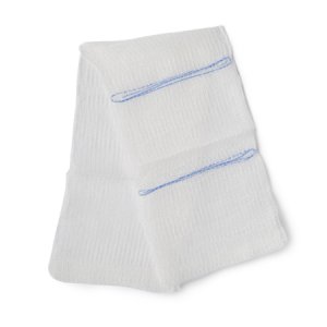 X-Ray Detectable Gauze Sponge McKesson Cotton 16-Ply 4 X 4 Inch Square Sterile