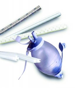 Wound Drain Tube S-Vac   Silicone Fluted Style 15 Fr. Size