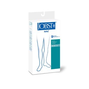 Compression Stocking JOBST   Relief   Thigh High Large Beige Closed Toe