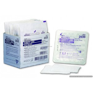 Antimicrobial Gauze Sponge Curity    AMD    Gauze 12-Ply 4 X 4 Inch Square Sterile