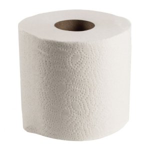 Toilet Tissue Scott   Essential White 1-Ply Standard Size Cored Roll 1210 Sheets 4 X 4-1/10 Inch