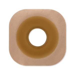 Ostomy Barrier New Image    Flextend    Precut, Extended Wear Adhesive Tape 57 mm Flange Red Code System Hydrocolloid 1-1/2 Inch Opening