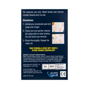 Eyelid Cleanser OCuSOFT   Lid Scrub   30 per Box Wipe