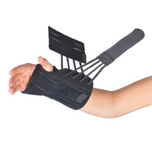 Wrist Brace Titan Wrist    Aluminum / Nylon Right Hand Black Regular