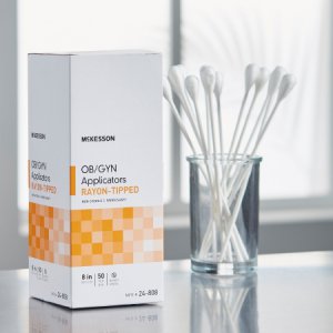 OB/GYN Swab McKesson 8 Inch Length NonSterile