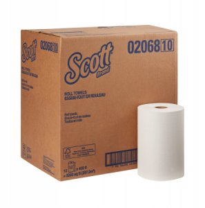 Paper Towel Scott   Essential Roll 8 Inch X 400 Foot