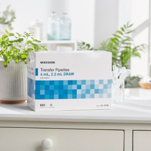 McKesson Transfer Pipette 3.9 mL Capacity 0.5 to 1 mL Graduation Increments NonSterile