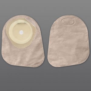 Ostomy Pouch Premier    One-Piece System 7 Inch Length Closed End Flat, Pre-Cut