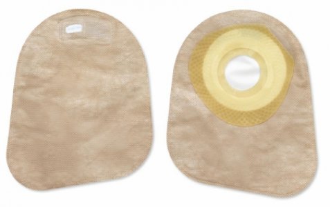 Ostomy Pouch Premier    One-Piece System 7 Inch Length Closed End Flat, Trim To Fit