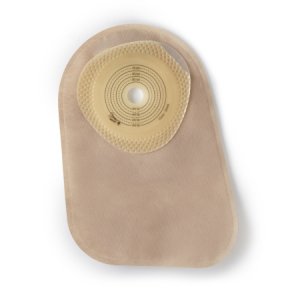 Colostomy Pouch Premier    One-Piece System 9 Inch Length Closed End Flat, Trim To Fit