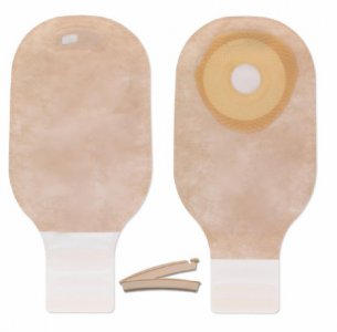 Colostomy Pouch Premier    One-Piece System 12 Inch Length 1-9/16 Inch Stoma Drainable