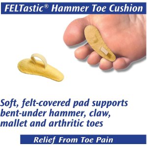Hammer Toe Crest Pedifix   Large Pull-On Male 9 to 10 / Female 11 and Up Left Foot