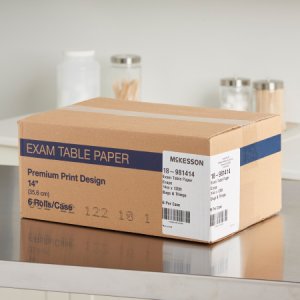Table Paper McKesson 14 Inch Width Print (Bugs and Things) Crepe