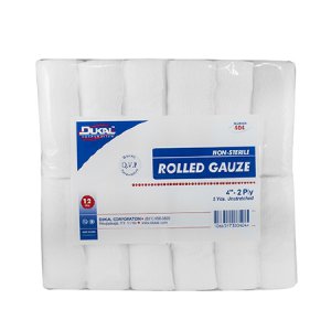 Conforming Bandage Dukal    Cotton 2-Ply 4 Inch X 5 Yard Roll Shape NonSterile