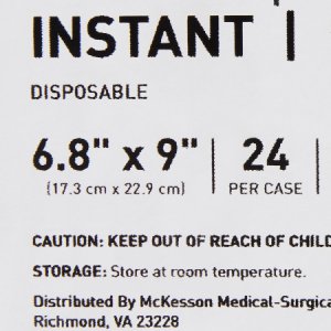 Instant Hot Pack McKesson General Purpose Large Soft Cloth Cover Disposable
