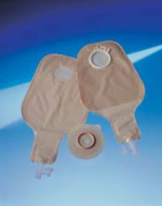 Ostomy Pouch Assura   Two-Piece System 12-1/2 Inch Length 3/8 to 1-3/4 Inch Stoma Drainable