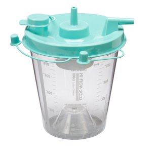 Rigid Suction Canister Hi-Flow    800 mL Sealing Lid