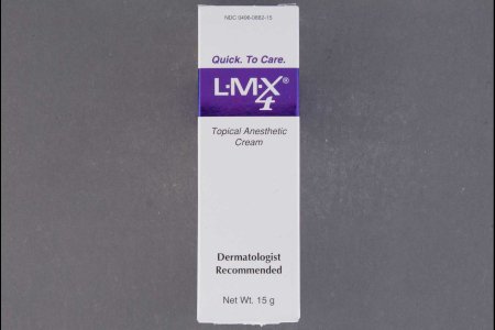 Topical Pain Relief LMX   4 4% Strength Lidocaine Cream 0.5 oz.