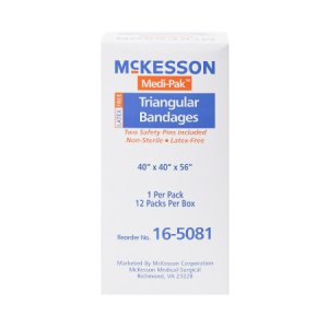Triangular Bandage / Arm Sling McKesson Safety Pin