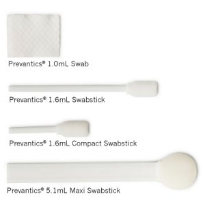 Impregnated Swabstick Prevantics   Maxi 3.15% / 70% Strength CHG (Chlorhexidine Gluconate) / Isopropyl Alcohol Individual Packet NonSterile