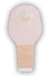 Ostomy Pouch Sur-Fit Natura   Two-Piece System 12 Inch Length Drainable